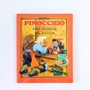 Vintage Walt Disney's Pinocchio Adapted from Film 1992